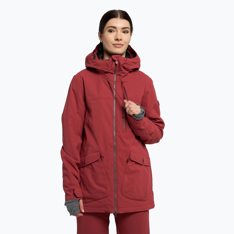 Kurtka snowboardowa damska ROXY Stated Warmlink brick red