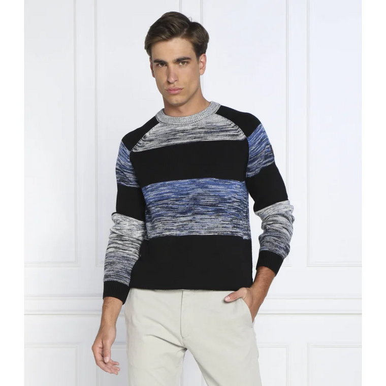 BOSS ORANGE Wełniany sweter Arvero | Regular Fit