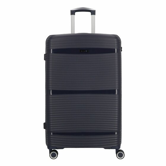 d&n Travel Line 4200 4 kółka Walizka L 77 cm darkblue