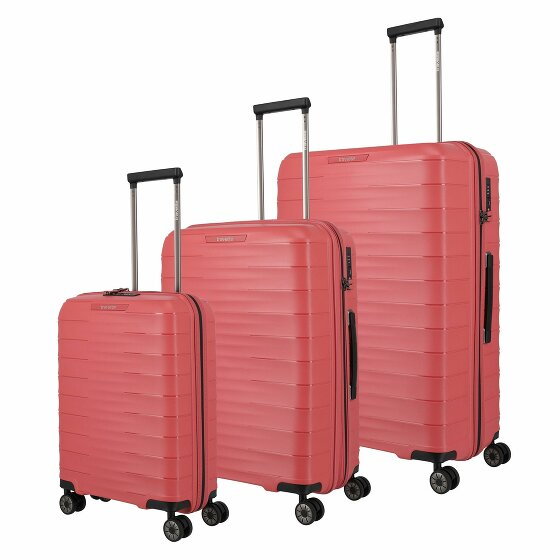 Travelite Mooby 4 kółka Zestaw walizek 3-części rot
