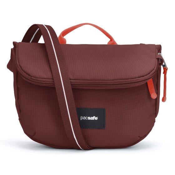 Pacsafe Torba antykradzieżowa GO na ramię RFID 24 cm garnet red