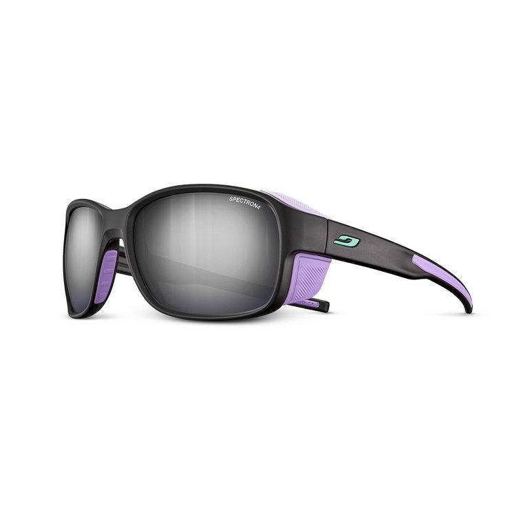 Damskie okulary sportowe Julbo Monterosa 2 Spectron 4 J5421214 black mat/purple - ONE SIZE