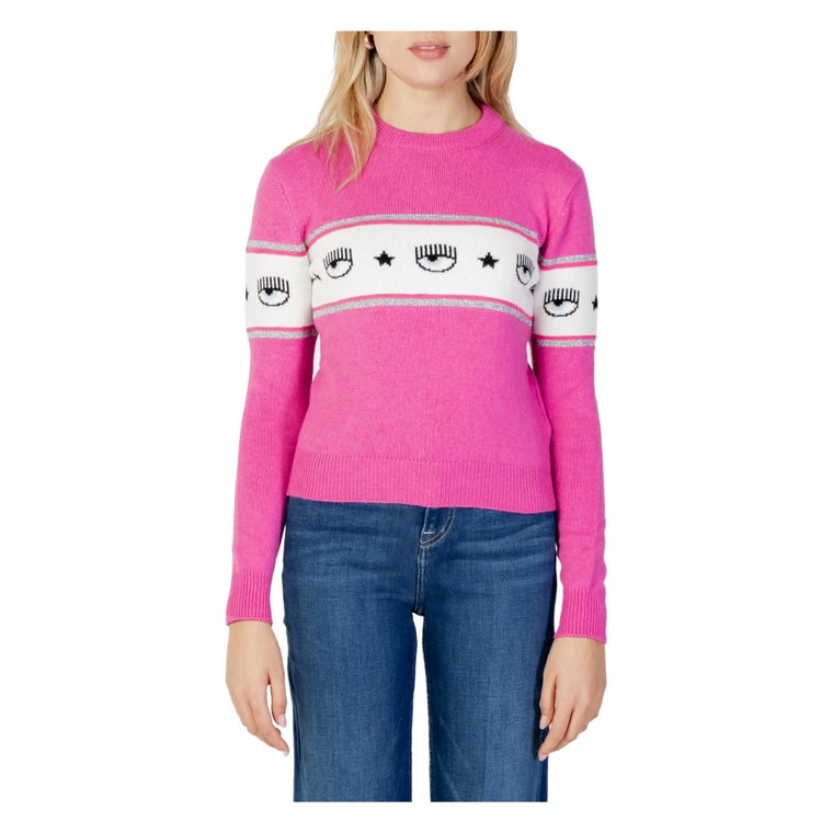 Dzianinowy sweter Chiara Ferragni Collection