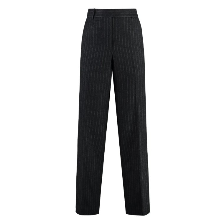 Pinstriped Wool Trousers Michael Kors