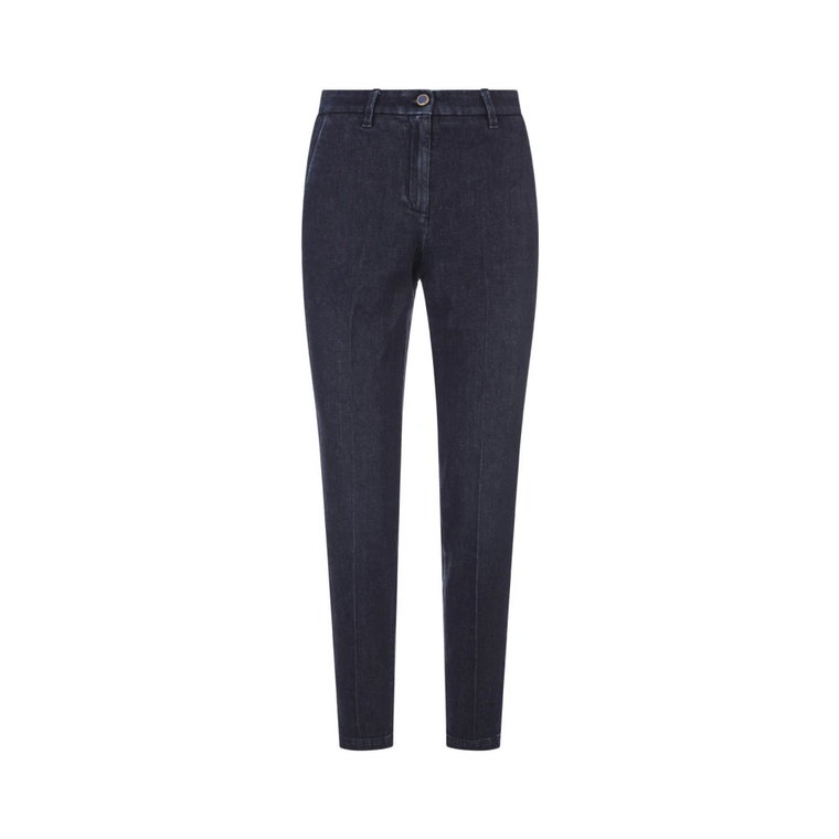 Marina Cropped Jeans, Ciemnoniebieskie Jacob Cohën