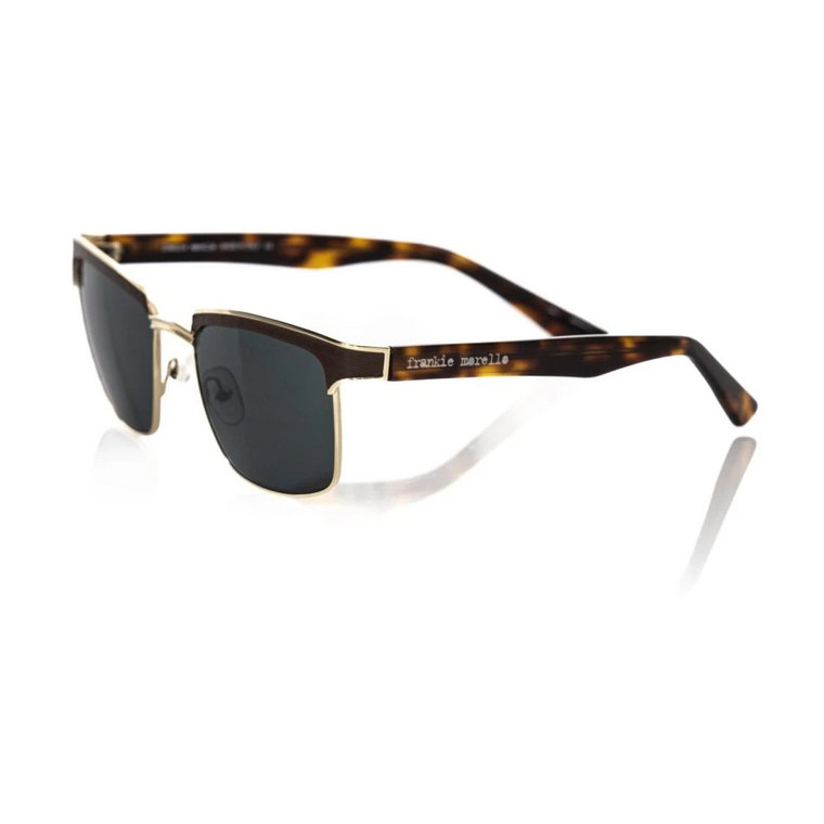 Eleganckie okulary przeciwsłoneczne Clubmaster z przyciemnionymi soczewkami Frankie Morello