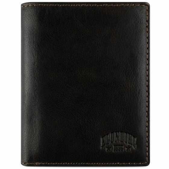 Klondike 1896 Mountain Finn Wallet RFID Leather 10 cm dunkelbraun