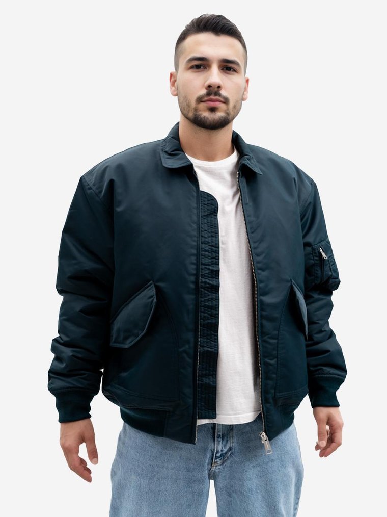 Kurtka Męska Bomber Granatowa Męska Carhartt WIP Olten