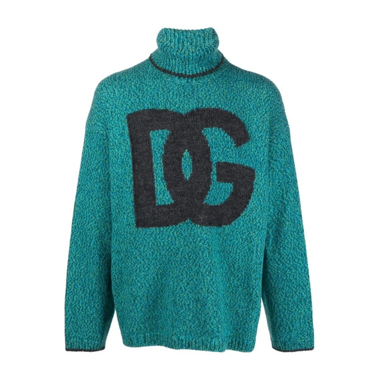 Designer Sweter z Logo Dolce & Gabbana