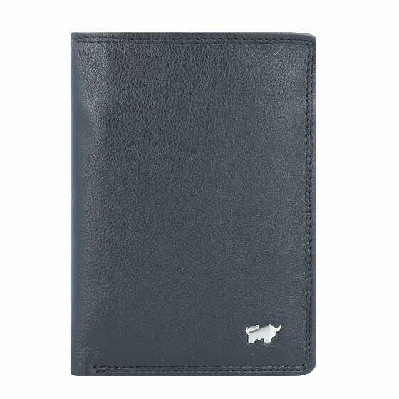 Braun Büffel Golf Edition Leather Wallet 9 cm schwarz