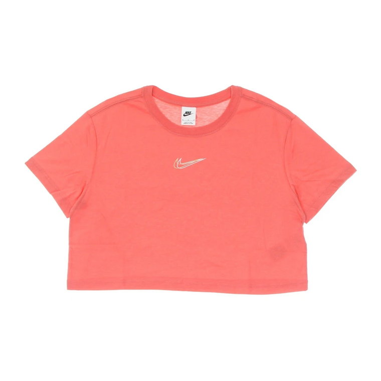 Cropped Dance Tee Pink Salt Nike