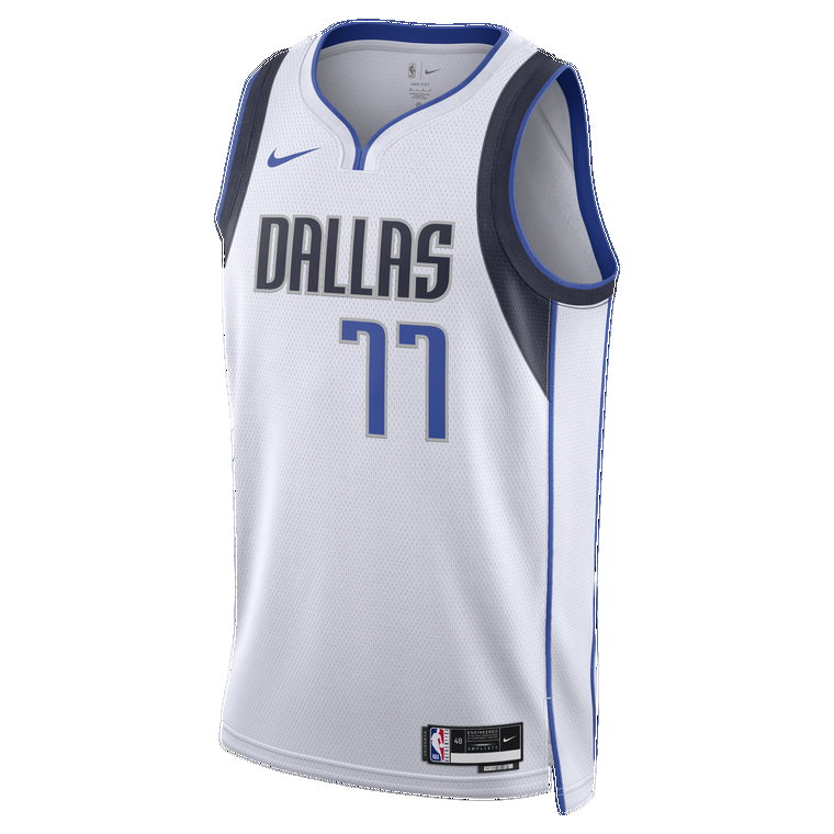 Koszulka męska Nike Dri-FIT NBA Swingman Dallas Mavericks Association Edition 2022/23 - Biel