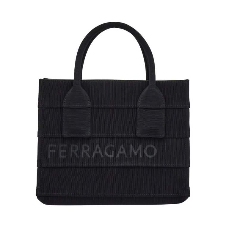 Mała torba z nadrukiem logo Salvatore Ferragamo