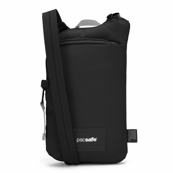 Pacsafe GO torba antykradzieżowa Tech Mini Bag na ramię RFID 12 cm jet black