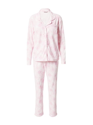 Boux Avenue Piżama 'SNOWFLAKE'  pastelowy róż / jasnoróżowy / biały