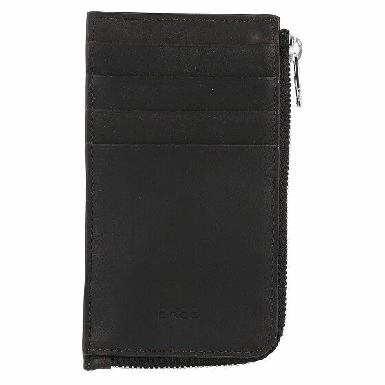 Bree Oxford SLG 140 Credit Card Case Leather 8 cm darkbrown