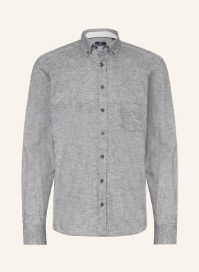 Strokesman's Koszula Flanelowa Regular Fit grau