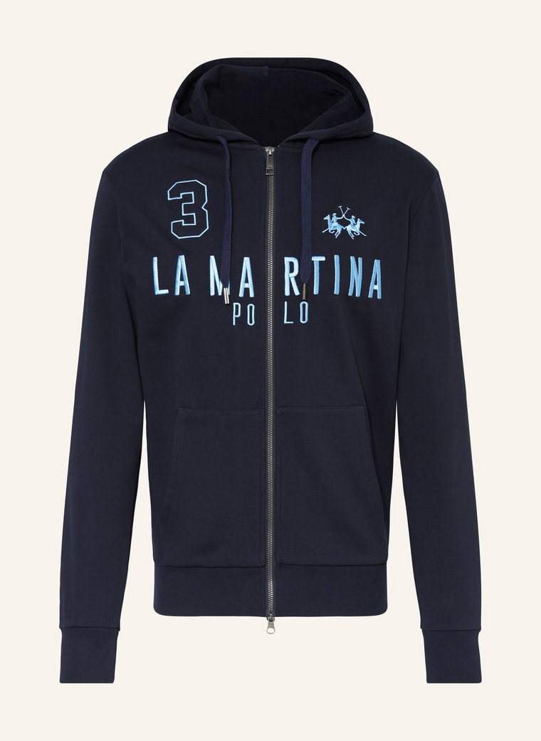 La Martina Bluza Rozpinana blau