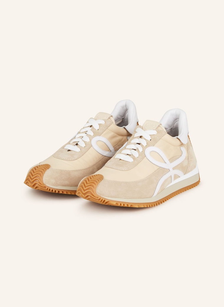 Loewe Sneakersy Flow Runner weiss