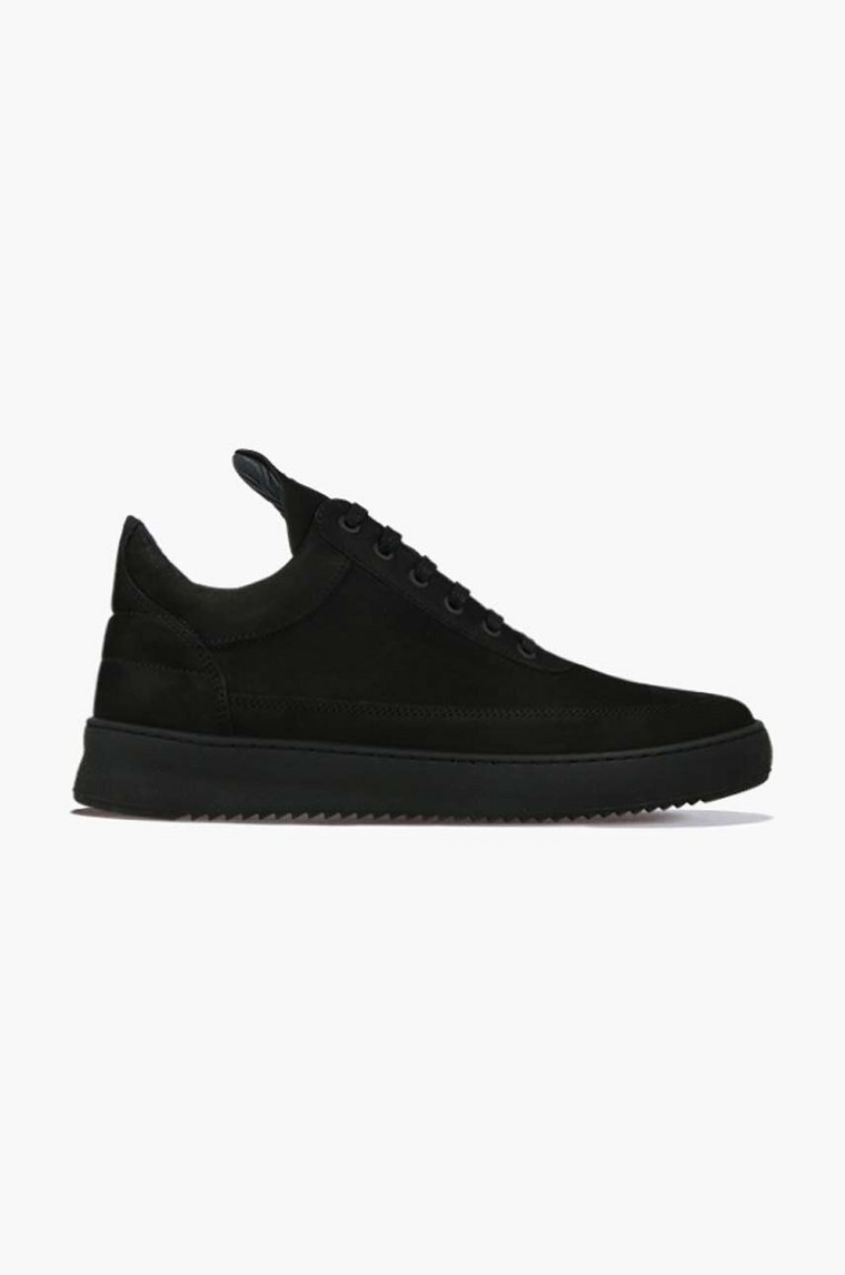 Filling Pieces sneakersy zamszowe Low Top Ripple 30425441861 kolor czarny 30425441861-1861