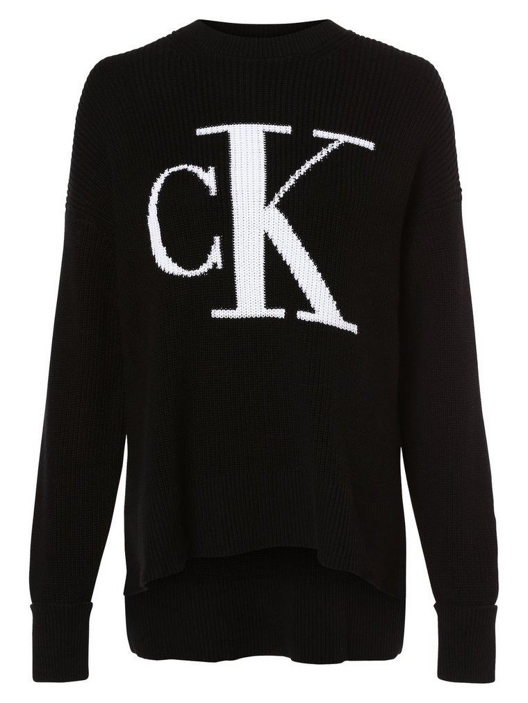 Calvin Klein Jeans - Sweter damski, czarny