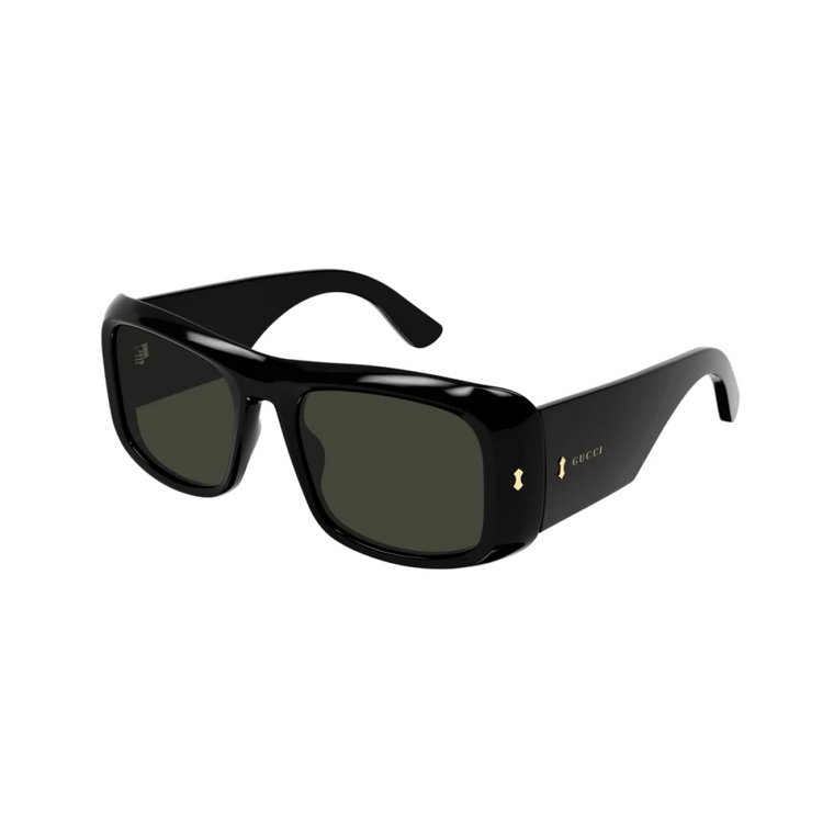 1080S Czarne Okulary przeciwsłoneczne Gucci