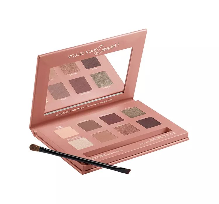 BOURJOIS BEAU REGARD PALETA DO MAKIJAŻU OCZU 4W1 01 ROSE NUDE 7,68G