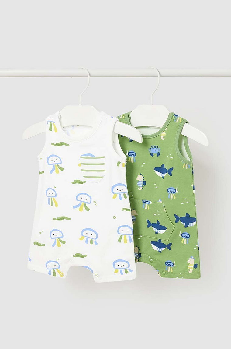 Mayoral Newborn rampers niemowlęcy 2-pack