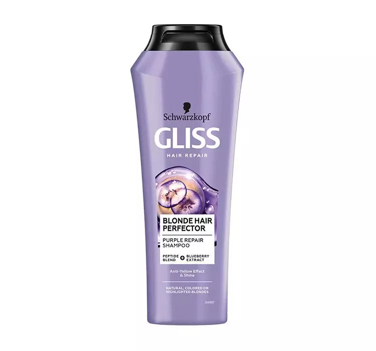 GLISS BLOND HAIR PERFECTOR SZAMPON DO WŁOSÓW BLOND NATURALNYCH FARBOWANYCH ROZJAŚNIANYCH 250ML