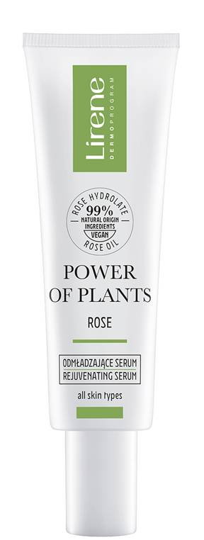 Lirene Power Of Plants Róża Odmładzające serum do twarzy