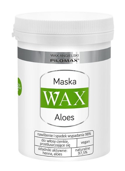 Wax Ang Pilomax Natur Classic Aloes Maska Do Włosów 240 ml