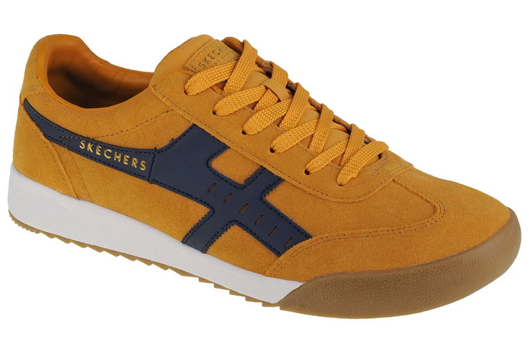 Skechers Zinger-Manchego 237351-GLD, Męskie, Żółte, buty sneakers, skóra zamszowa, rozmiar: 40