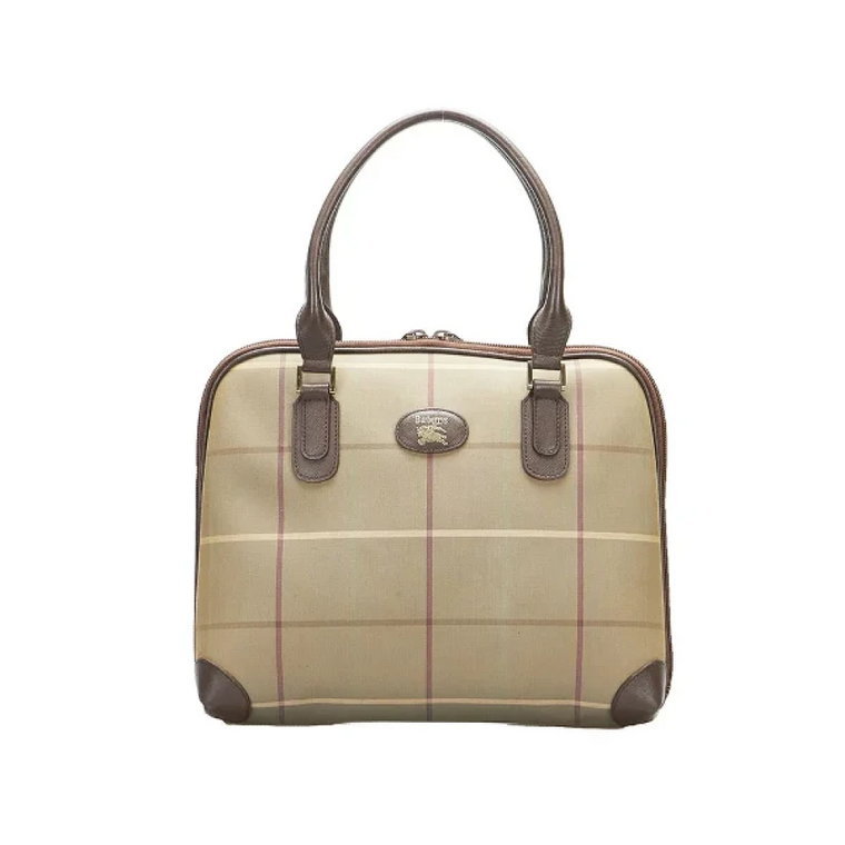 Pre-owned Canvas handbags Burberry Vintage