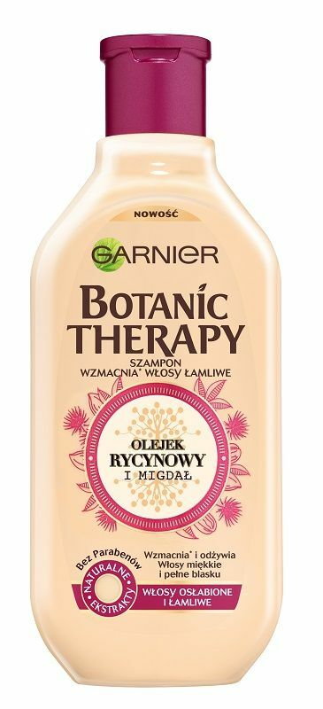 Garnier Botanic Therapy Olejek Rycynowy i Migdał - szampon do włosów 400ml