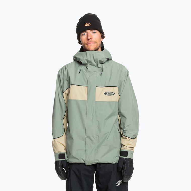 Kurtka snowboardowa męska Quiksilver High Altitude Gore-Tex sea spray