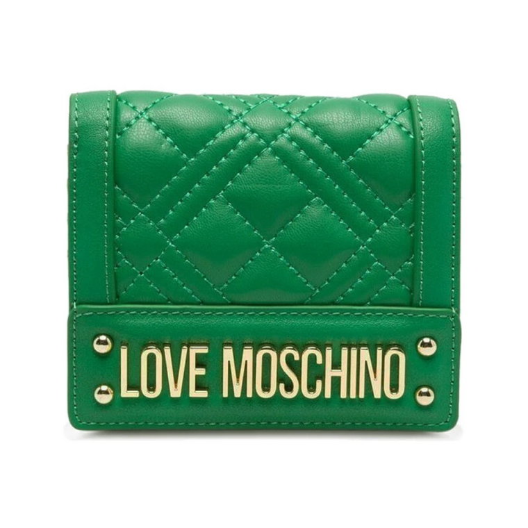 Portfel i Etui na Karty dla Kobiet z Kolekcji Wiosna/Lato Love Moschino