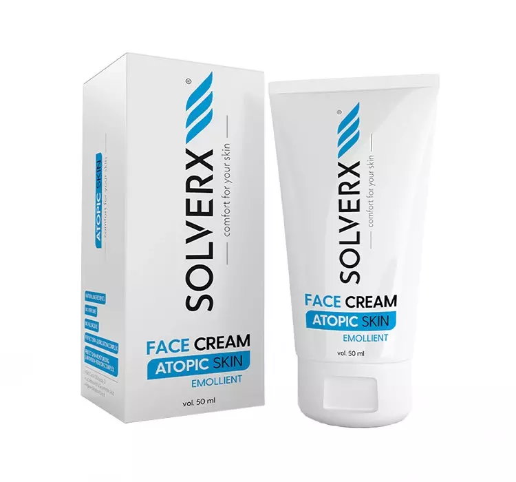 SOLVERX ATOPIC SKIN FACE CREAM KREM DO TWARZY 50ML