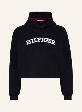 Tommy Hilfiger Krótka Bluza Z Kapturem blau