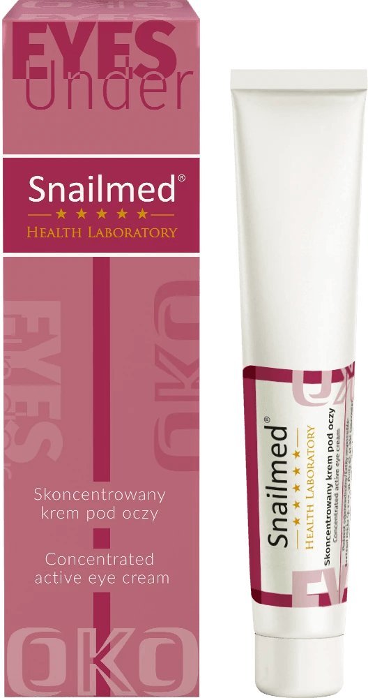 Snailmed Krem pod oczy Snailmed, naturalny stoechiol - zmarszczki, cienie, przebarwienia 25ml