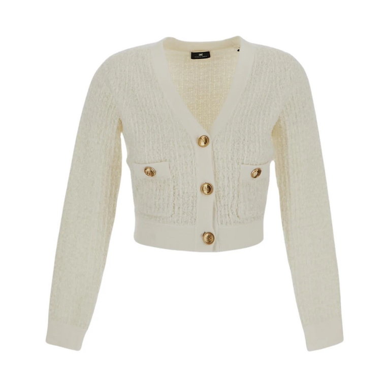 Sweter z Dzianiny Elisabetta Franchi