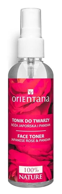 Orientana Róża Japońska i Pandan - tonik do twarzy 100ml