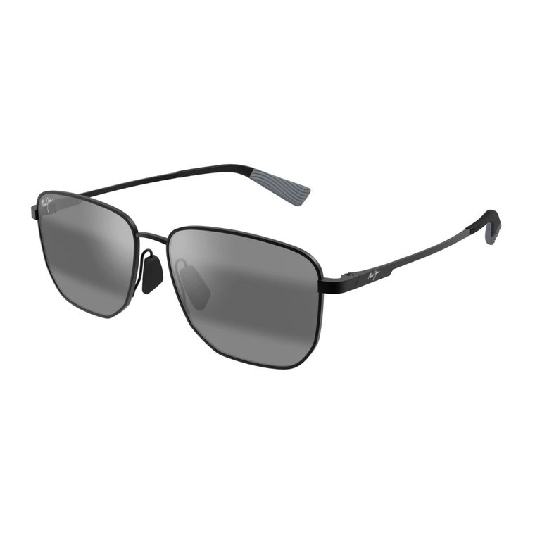 Lamalama AF 652-02 Matte Black w/Grey Sunglasses Maui Jim