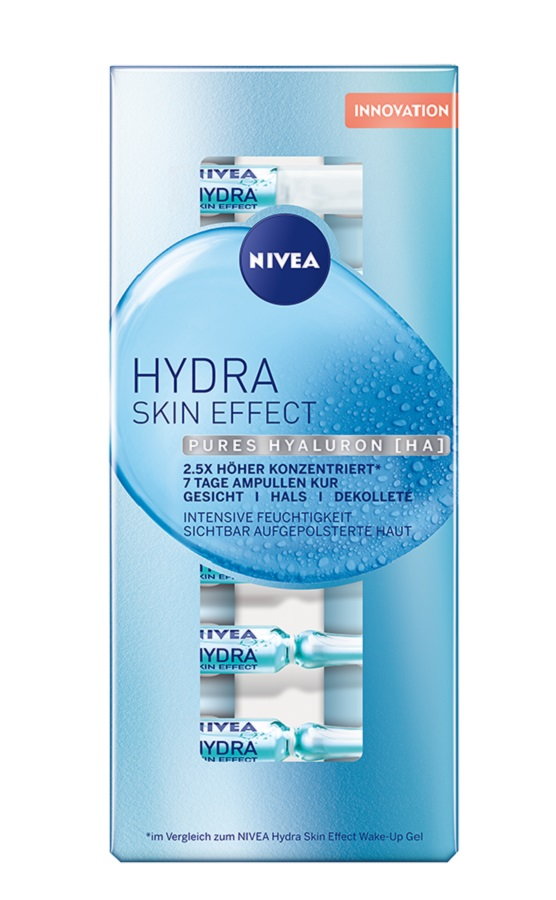 Nivea Hydra Skin Effect - Kuracja nawadniająca w ampułkach 7x1ml