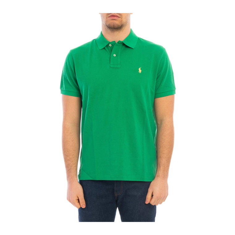 Klasyczna Koszulka Polo w kolorze LifeBoat Green Polo Ralph Lauren