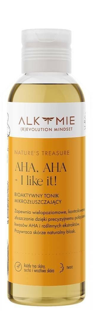 Alkmie Aha, aha - I like it! Bioaktywny tonik mikrozłuszczający 150 ml