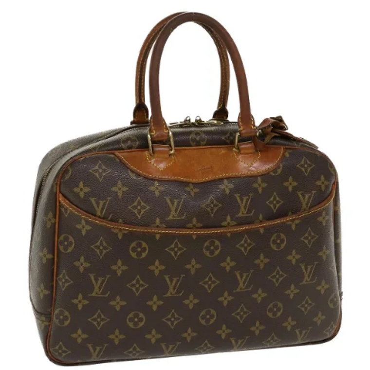 Brązowa torba Louis Vuitton z płótna Louis Vuitton Vintage