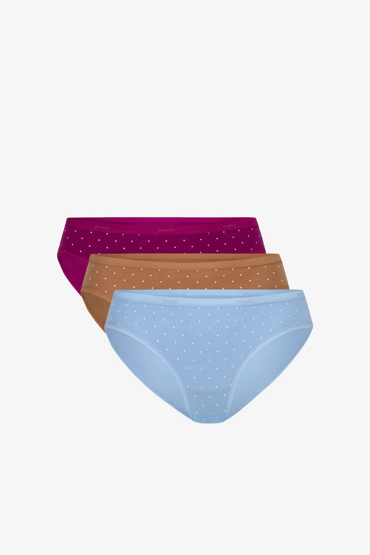 Figi damskie bikini 3-pack