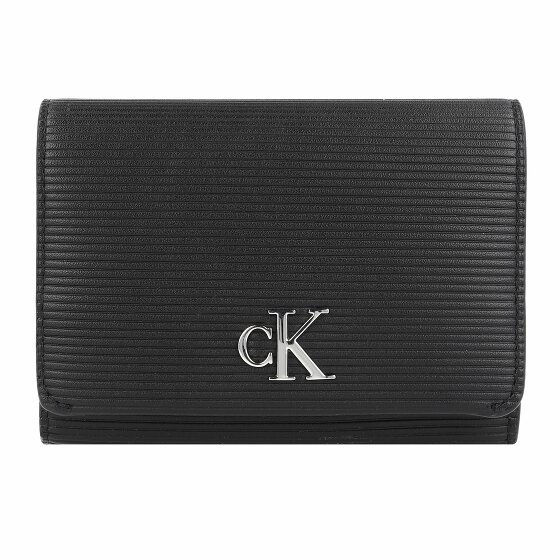 Calvin Klein Jeans Minimal Monogram Portfel 12.5 cm black