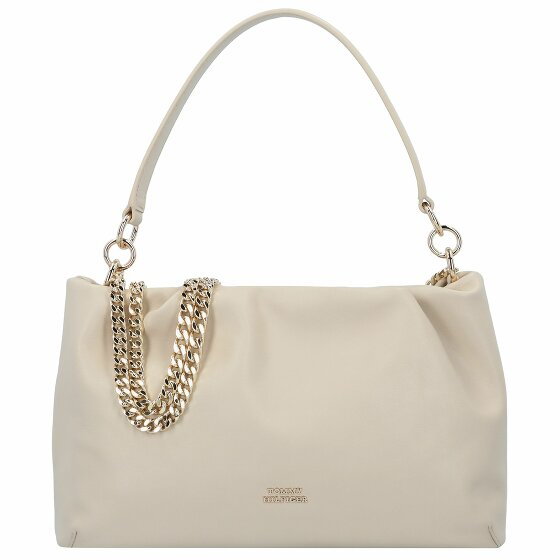 Tommy Hilfiger TH Luxe Soft Leather Torba na ramię Skórzany 30 cm cream