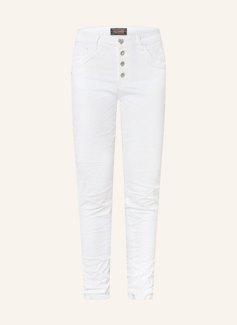 Miss Goodlife Jeansy Skinny weiss